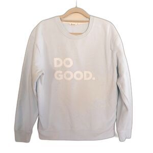Cotopaxi Sweatshirt blue Do Good Fleece Sweater Long Sleeve Pullover L